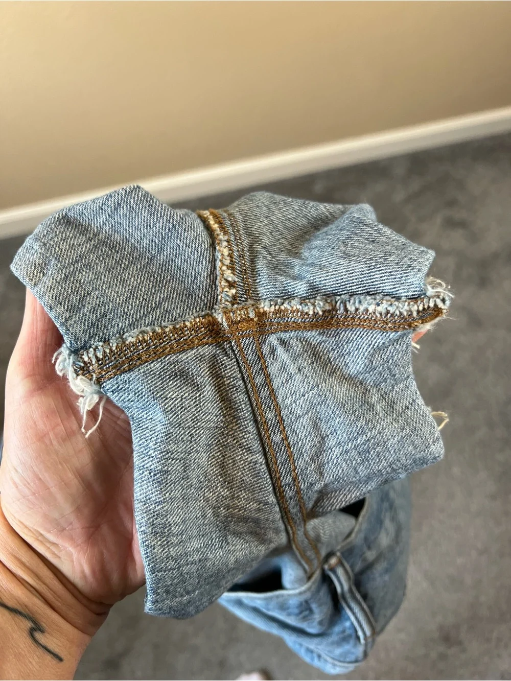 madewell relaxed denim shorts